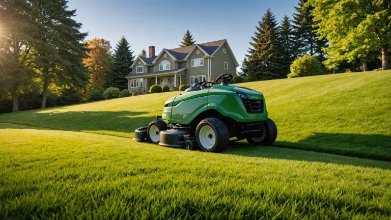 Tracked Robot Mowers Conquer Steep Slopes: The Future of Hillside Lawns