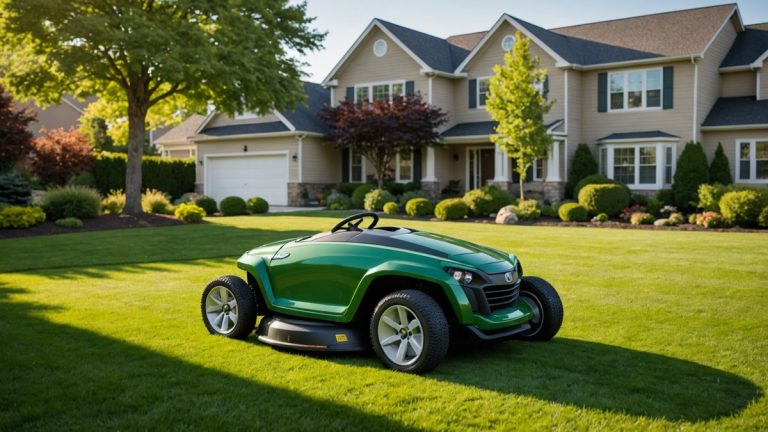 AWD Robot Mower Tackles Slopes, Maps Yards & Cuts Half Acre Easily
