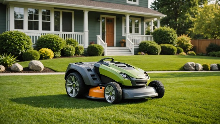 Save Time with This Smart Robot Lawn Mower on Auto-Schedule